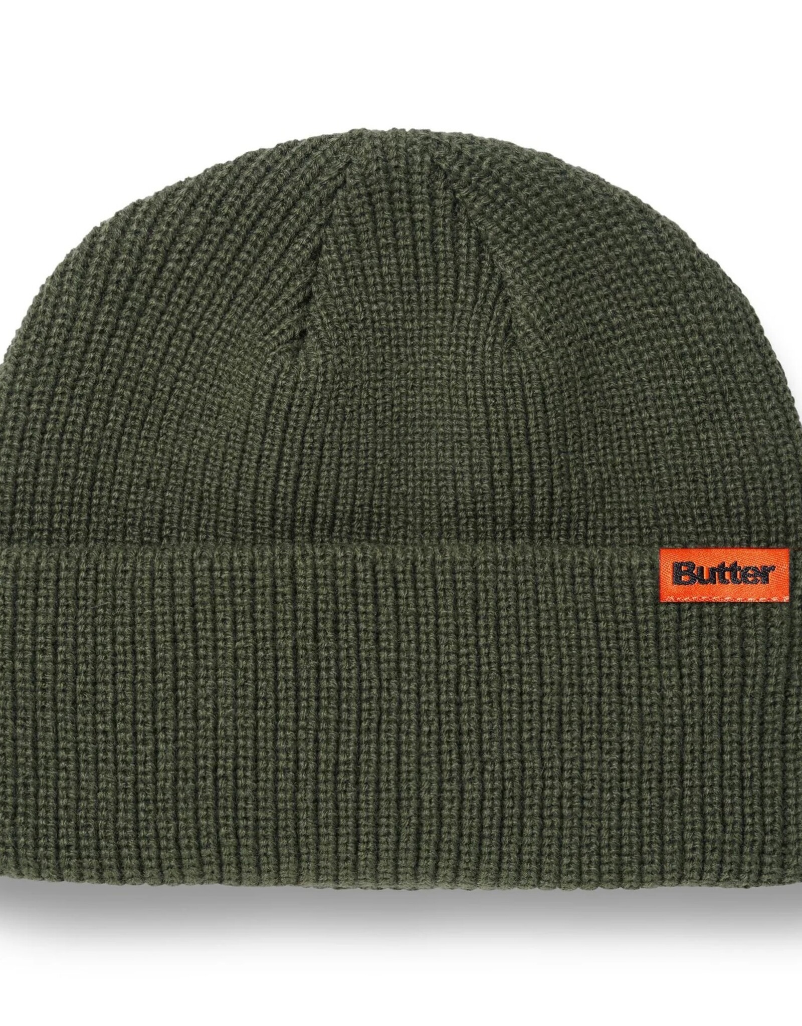 BUTTER GOODS Tall Wharfie Beanie - Army