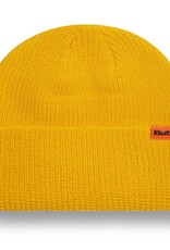 BUTTER GOODS Tall Wharfie Beanie - yellow