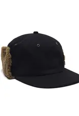 Ear Flap Hat - Black