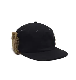 Ear Flap Hat - Black