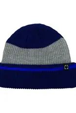 Stripe Beanie - Blue