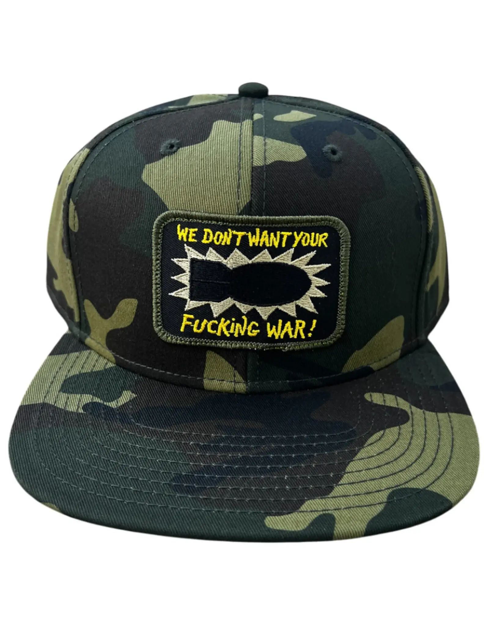LOVESICK Fuck War Hat - Camo