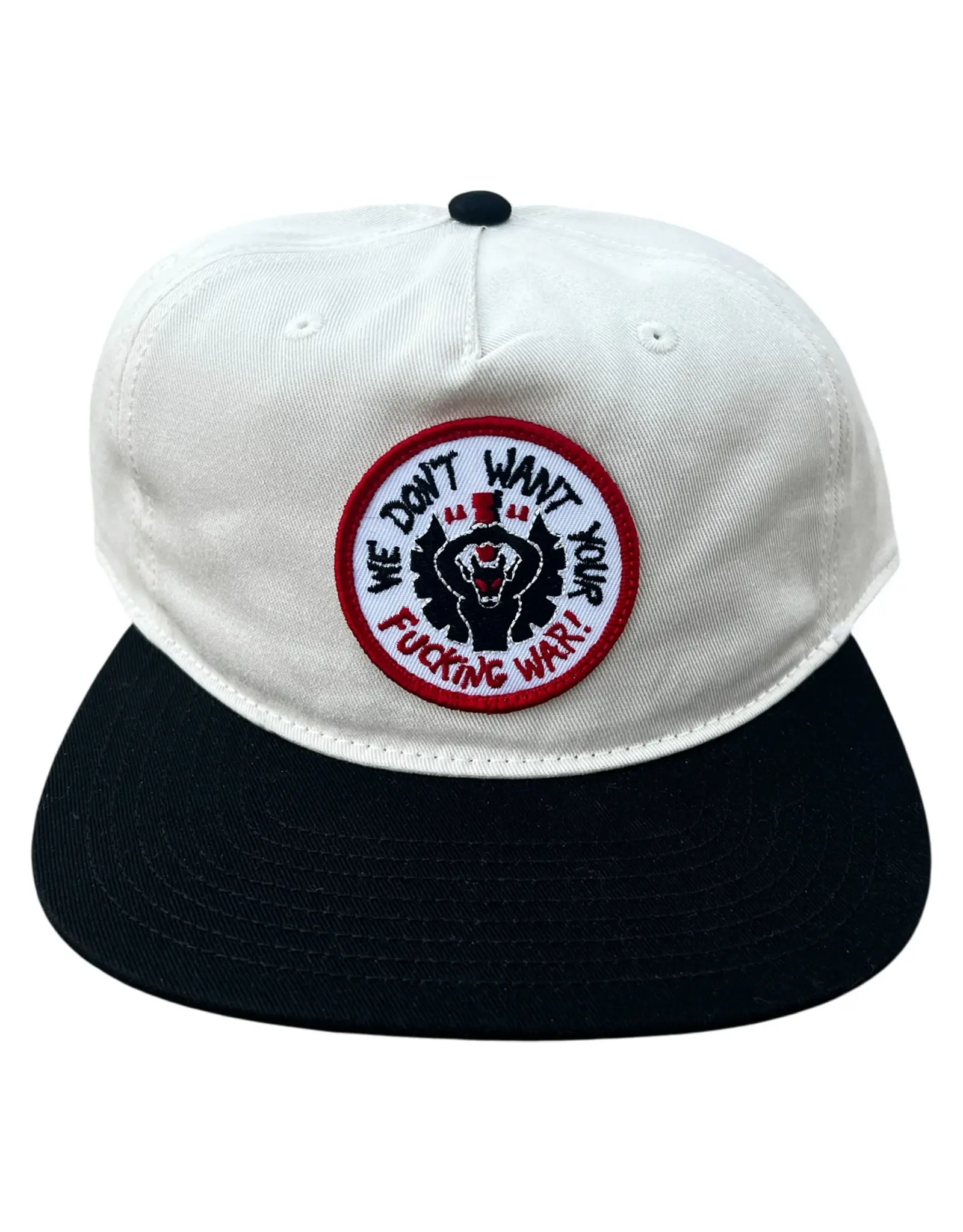LOVESICK Fuck War Two Tone Hat - Black