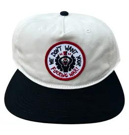 LOVESICK Fuck War Two Tone Hat - Black