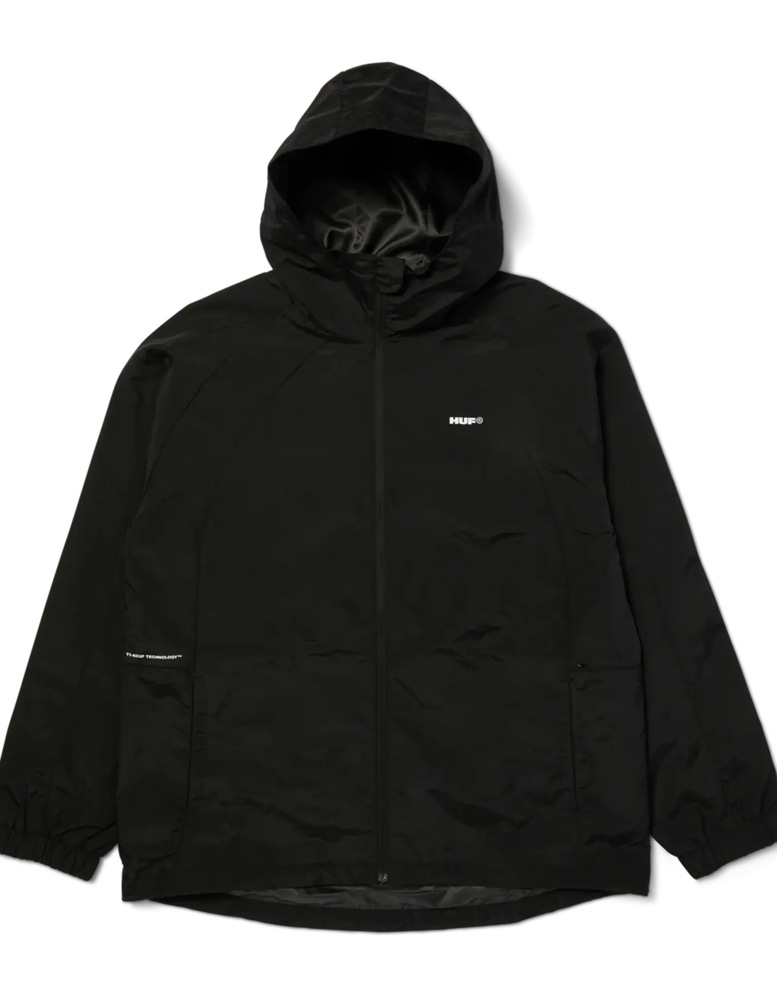 HUF All Caps Shell Jacket - Black