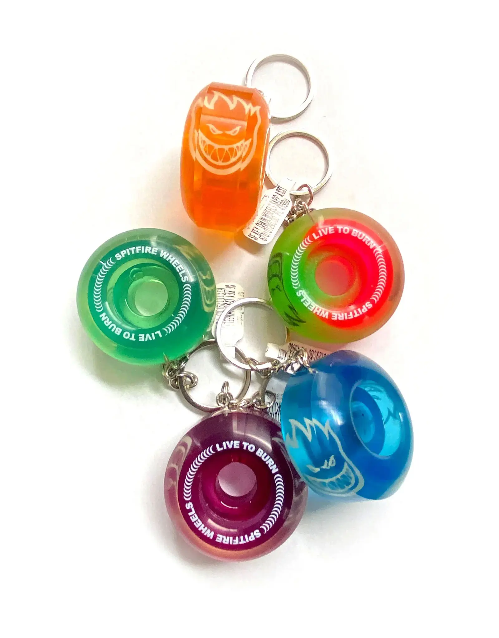 SPITFIRE Spitfire Keychain Sapphire Wheel - Assorted Colors