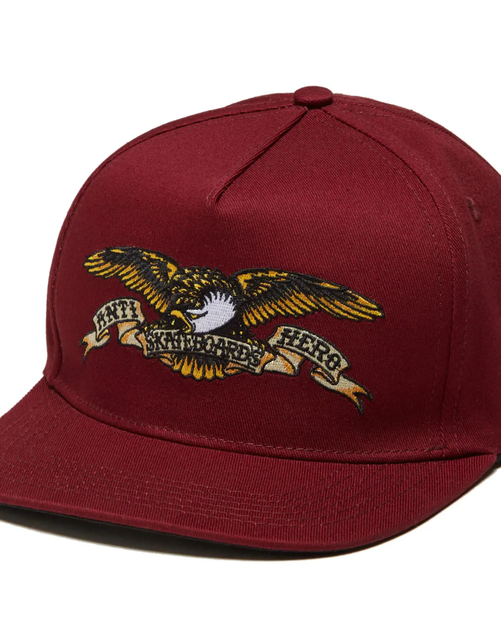 ANTI HERO Classic Eagle Snapback Hat - Dark Red