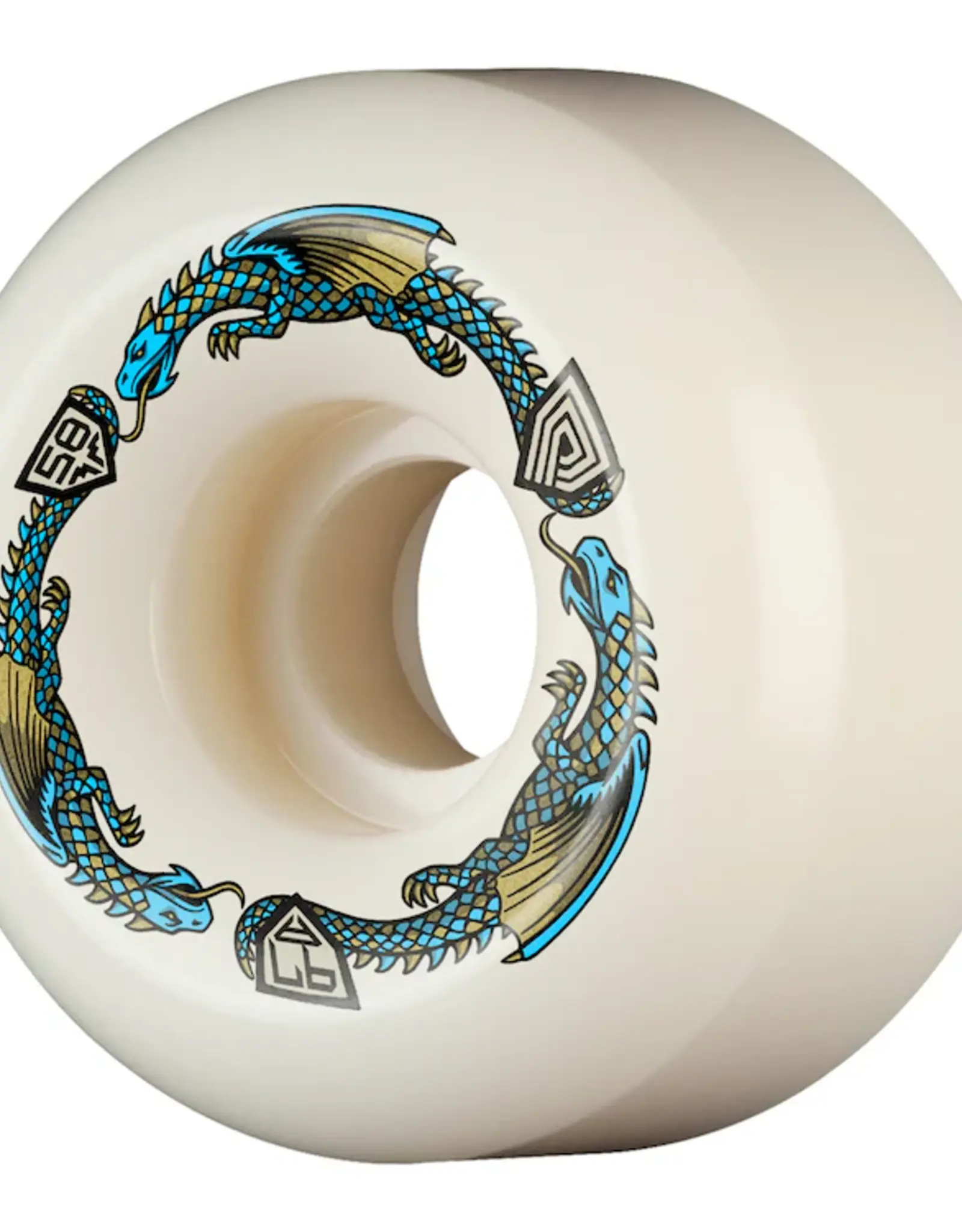 POWELL Dragon Formula Blue 97A - 58mm x 33mm