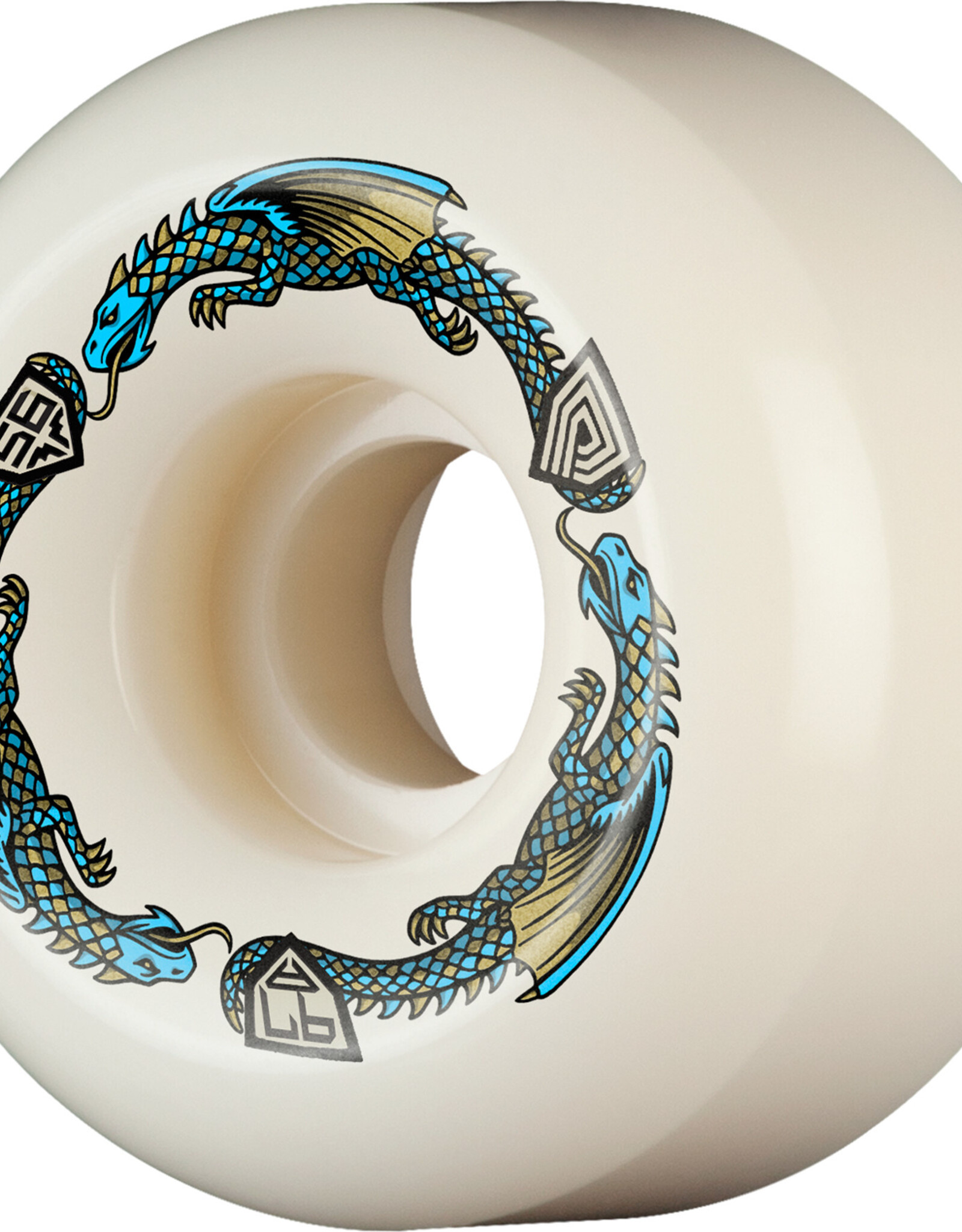 POWELL Dragon Formula Blue 97A - 56mm x 36mm