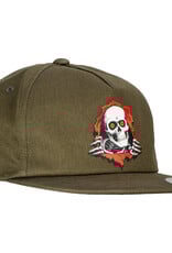 Ripper Snapback Hat - Military Green