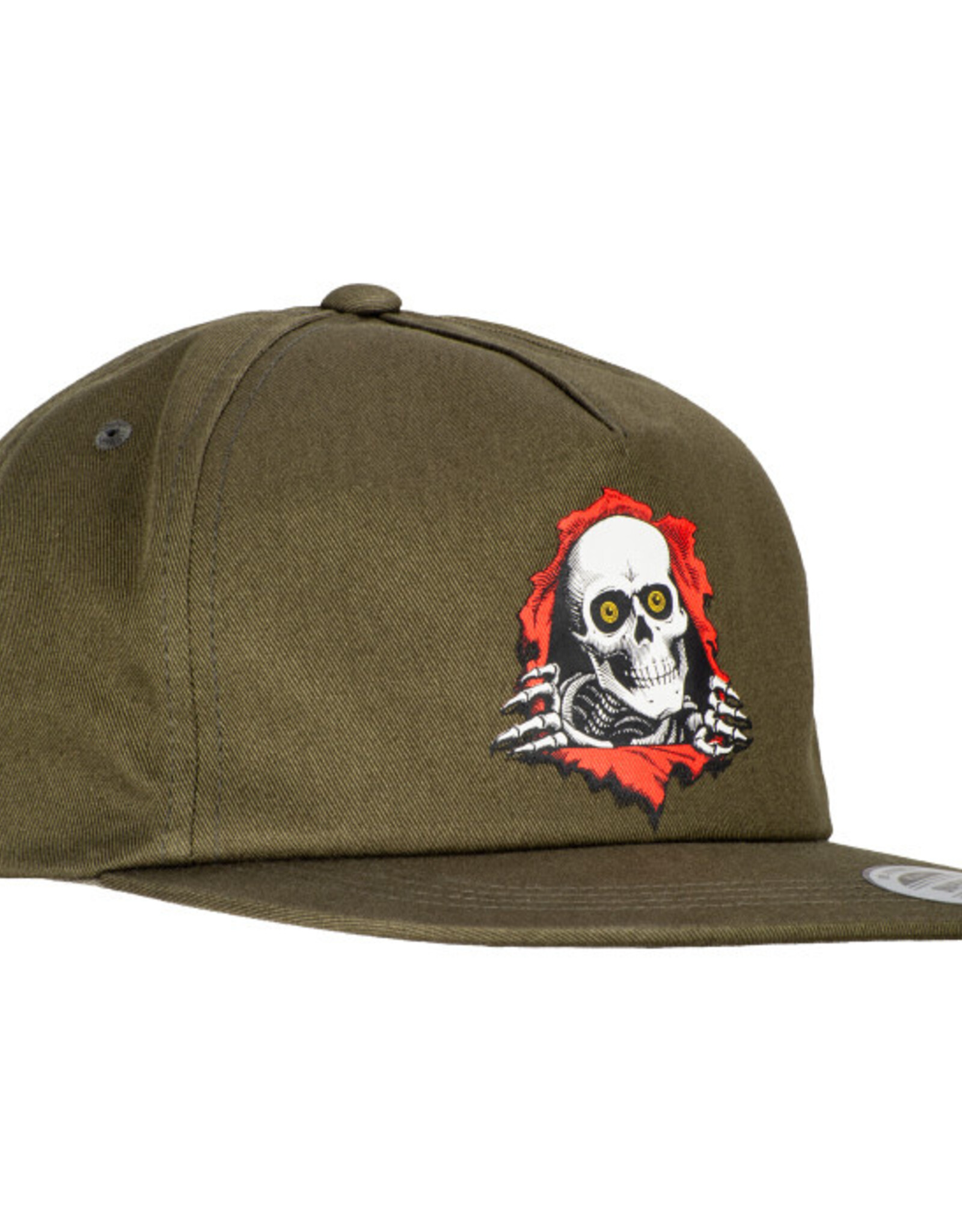 POWELL Ripper Snapback Hat - Military Green