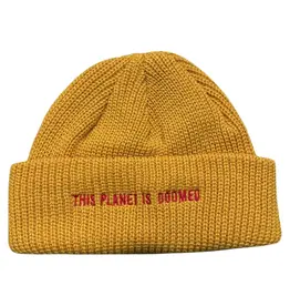 THE KILLING FLOOR Still Doomed Beanie - Mustard / Ketchup