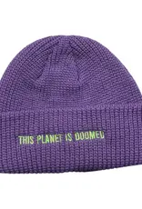 THE KILLING FLOOR Still Doomed Beanie - Purple / Chartreuse