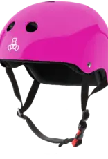 TRIPLE 8 TRIPLE 8 ADULT HELMET S/M - PINK GLOSSY