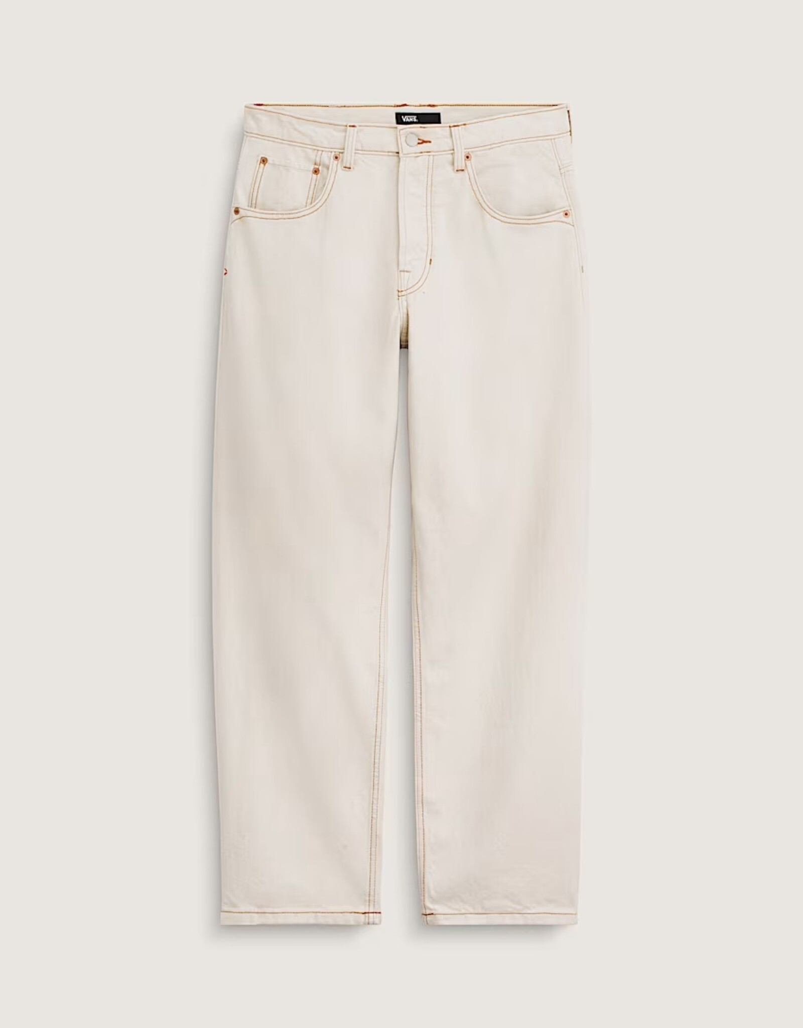 VANS LX Check-5 Loose Denim Pants - Natural Seed
