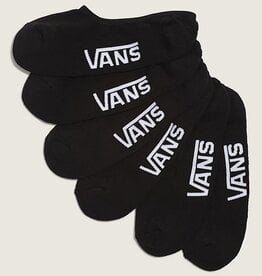 VANS Classic No Show Socks 3 Pack- Black
