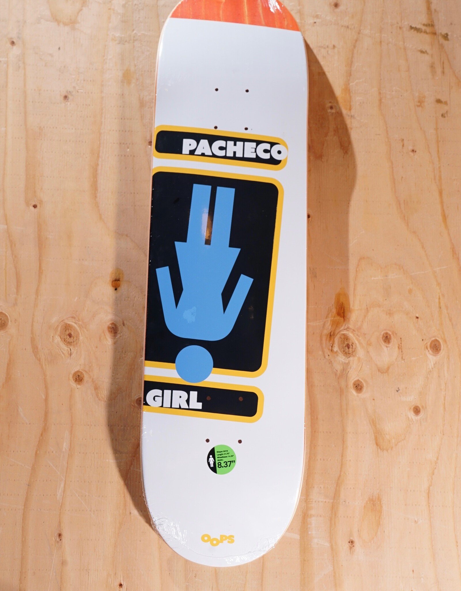 Pacheco Oops Deck - 8.375