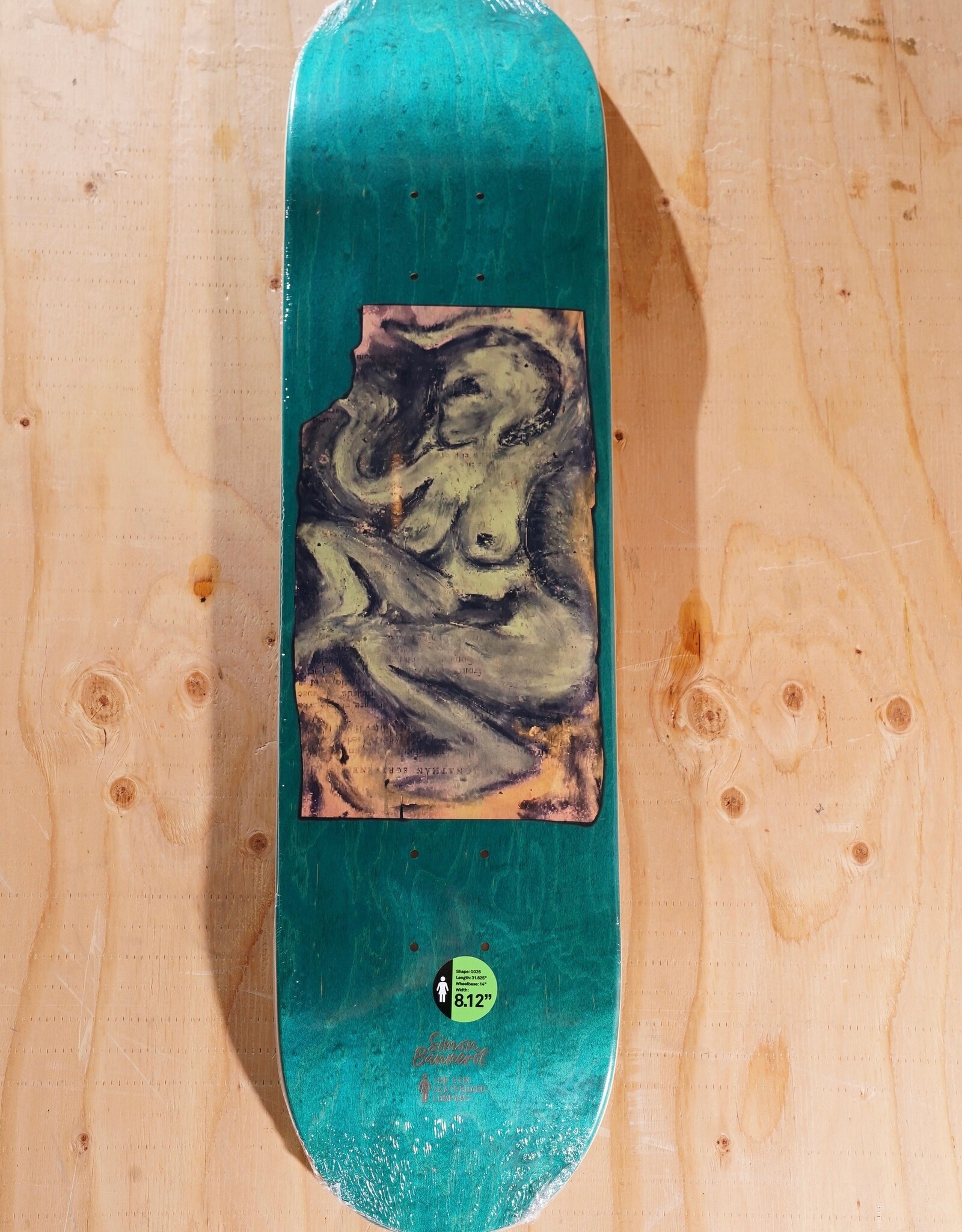 GIRL Bannerot Traveler Deck - 8.125