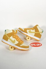 NIKE NIKE SB DUNK HIGH PRO UNIVERSITY GOLD/VIVID SULFUR-CITRON TIN