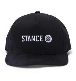 STANCE STANCE ICON SNAPBACK HAT - BLACK