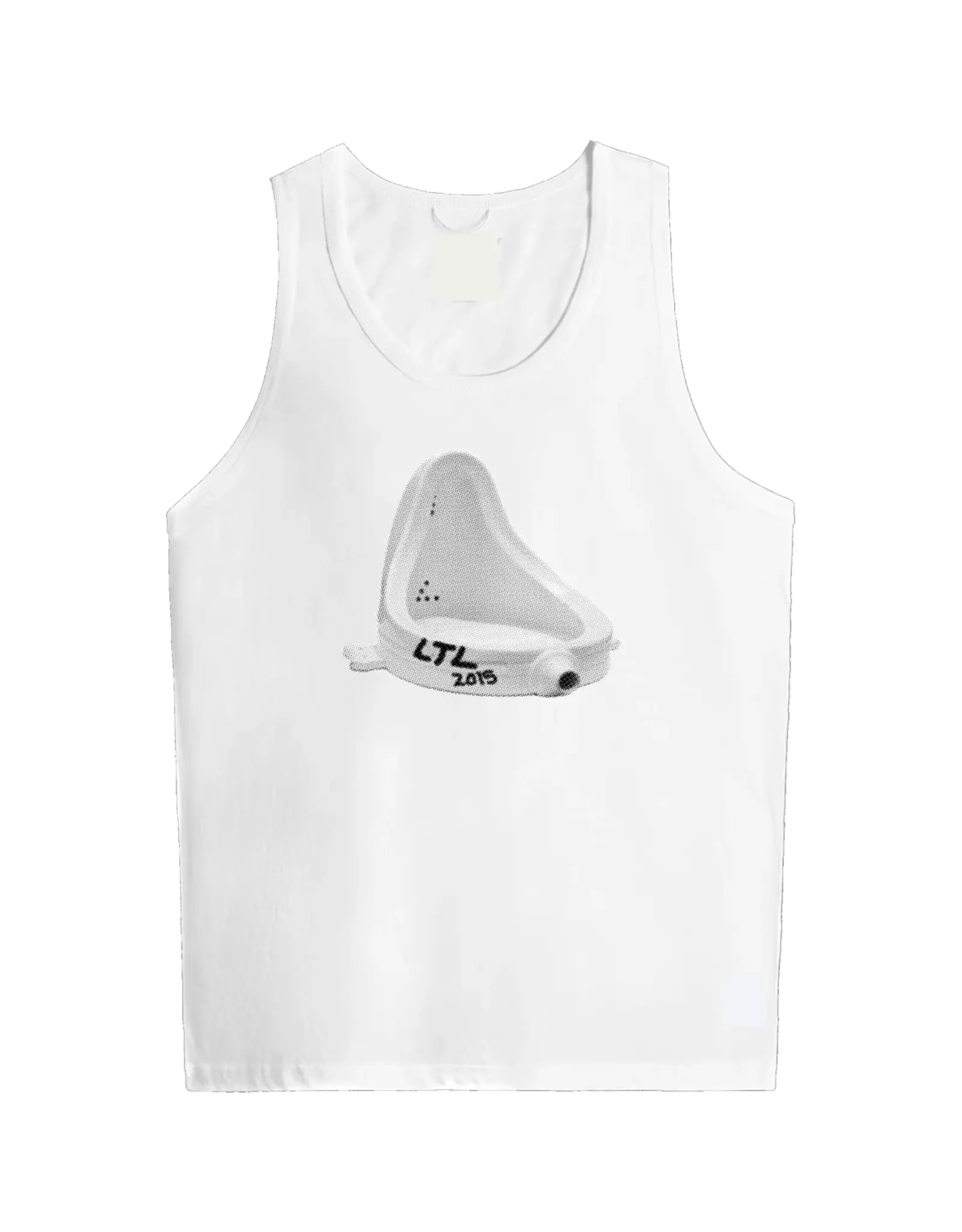 LESS THAN LOCAL LESS THAN LOCAL FOUNTAIN TANK - WHITE