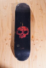 ZERO SKATEBOARDS Single Skull Stained Glass Deck - 8.5