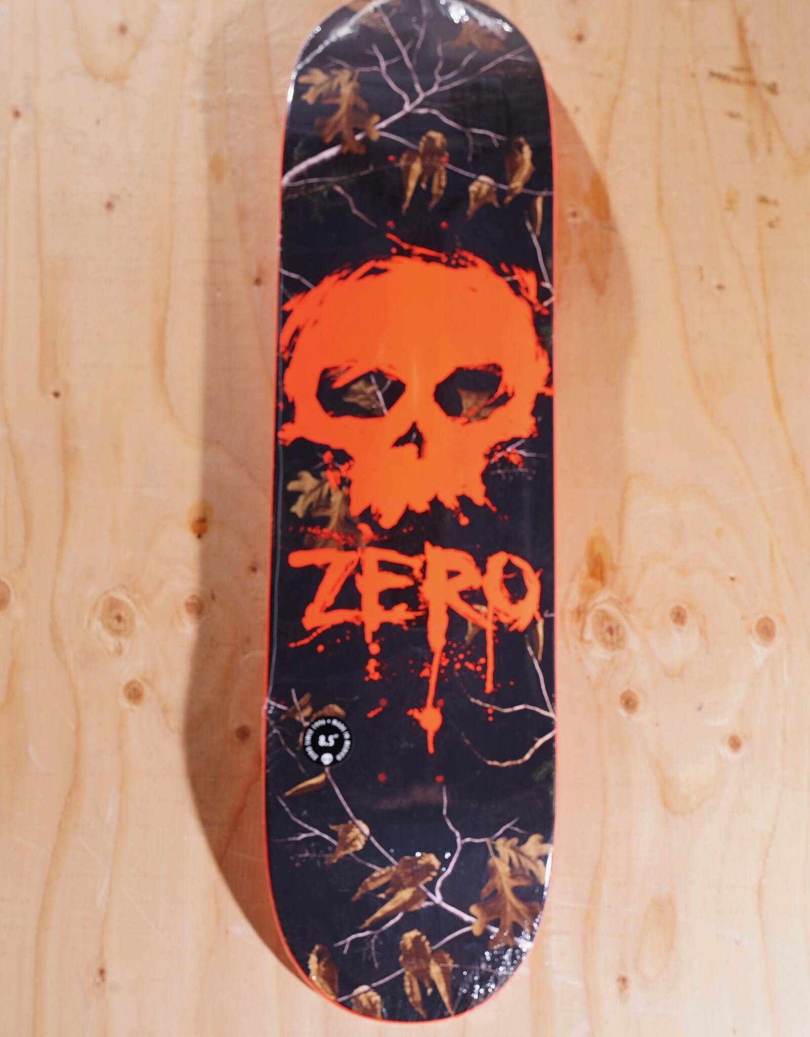 ZERO SKATEBOARDS Real Tree Blood Skull Deck - 8.5