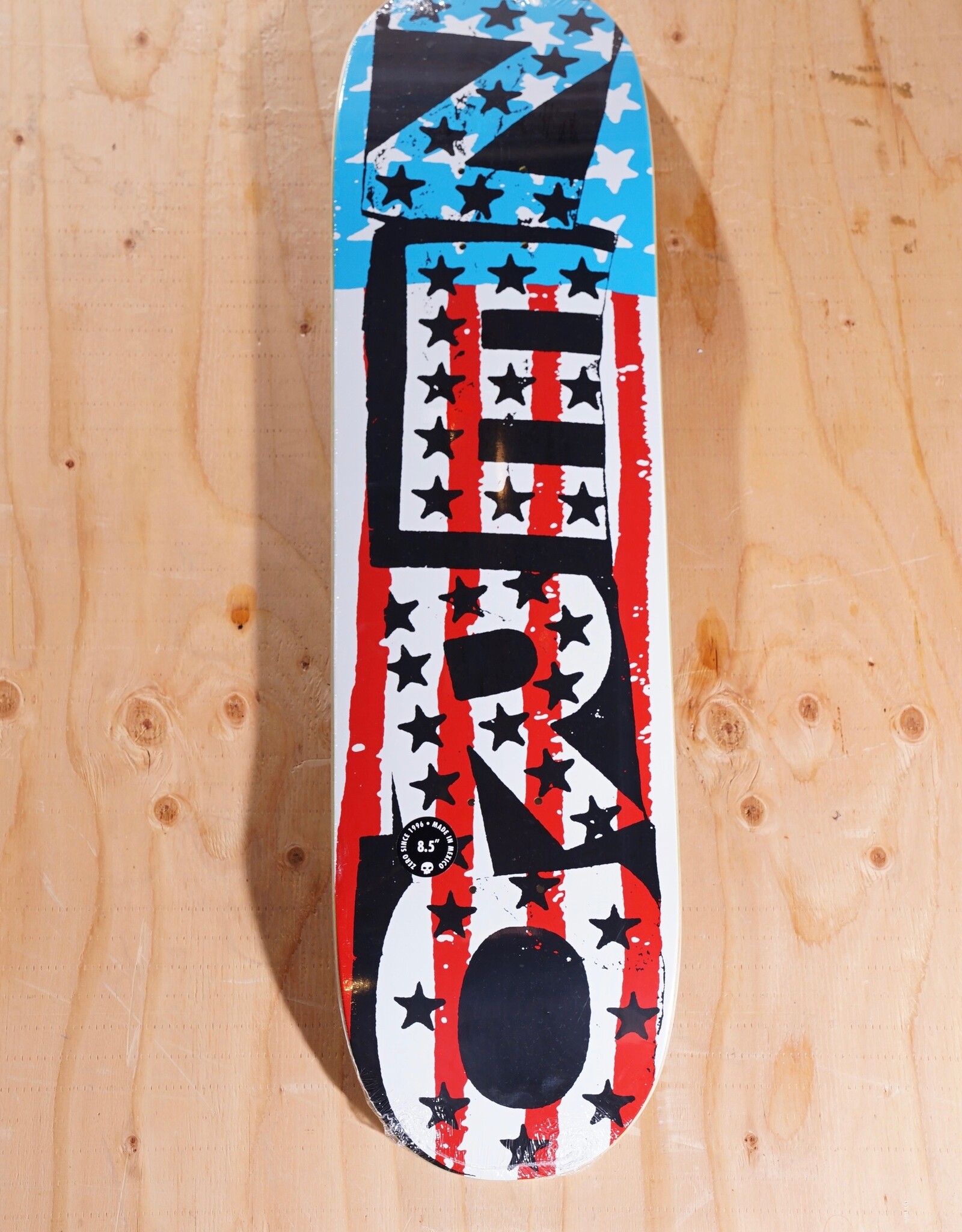 ZERO SKATEBOARDS American Punk deck - 8.5