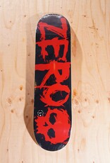 ZERO SKATEBOARDS Blood text Deck - 8.25