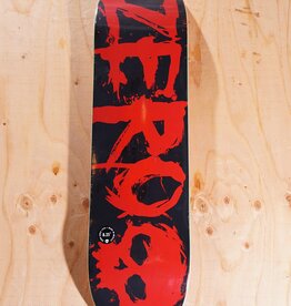 ZERO SKATEBOARDS Blood text Deck - 8.25