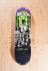 ZERO SKATEBOARDS Misfits Zero A.D Deck - 8.25
