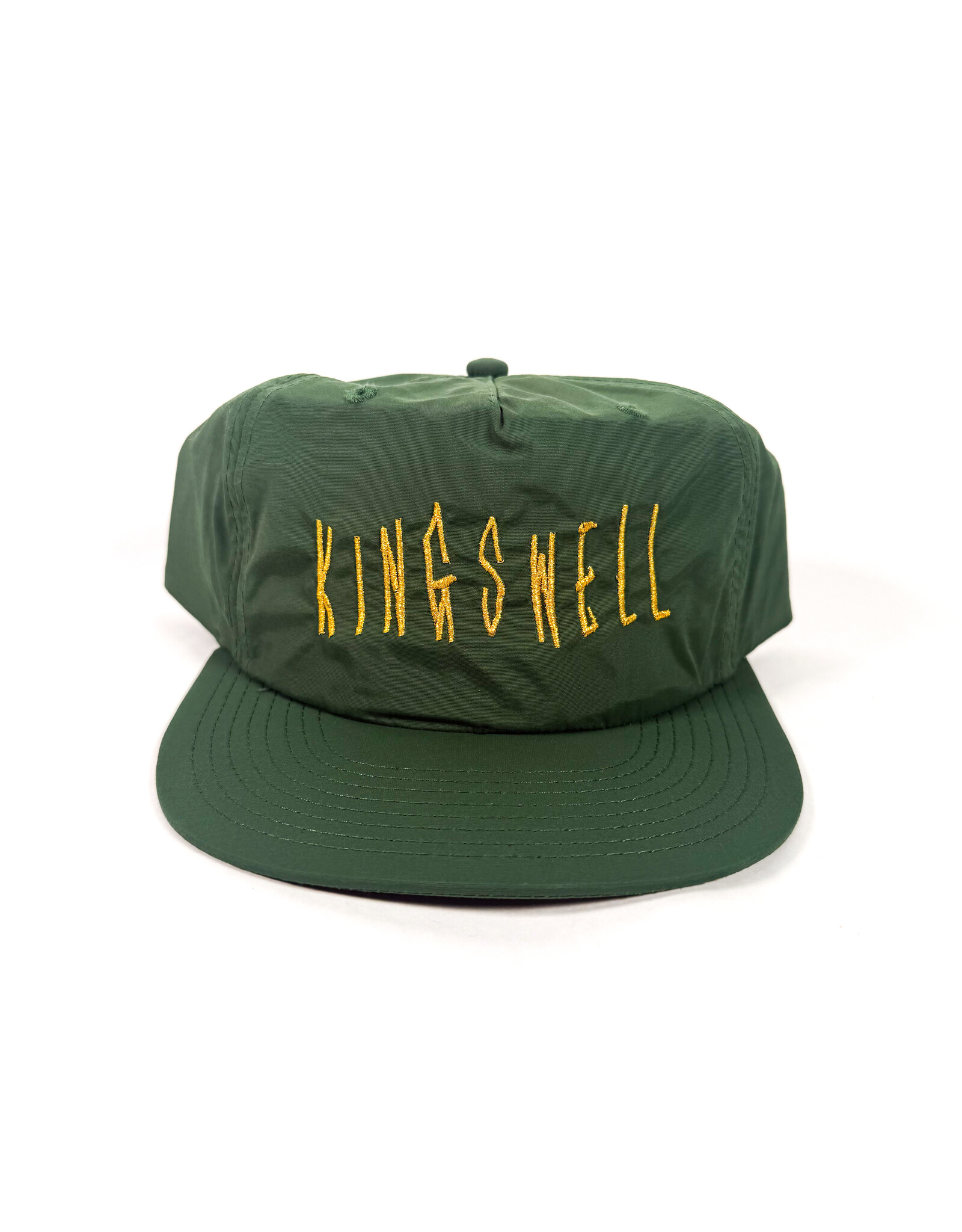KINGSWELL Fos Script Surf Hat - Hunter Green / Gold