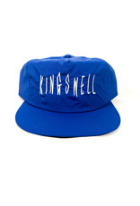 KINGSWELL Fos Script Surf Hat - Royal Blue / White