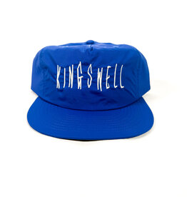 KINGSWELL Fos Script Surf Hat - Royal Blue / White