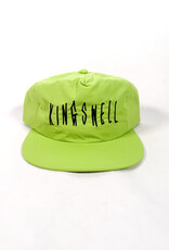 KINGSWELL Fos Script Surf Hat - Bright Lime / Black