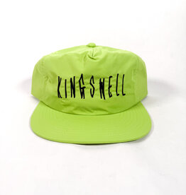 KINGSWELL Fos Script Surf Hat - Bright Lime / Black