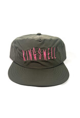 KINGSWELL Fos Script Surf Hat - Stone / Baby Pink