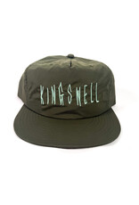 KINGSWELL Fos Script Surf Hat - Sage / Baby Blue