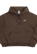 NIKE SB Fleece Pullover Skate Hoodie - Dark Hazel / White