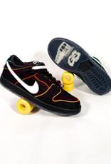 NIKE SB Dunk Low Pro Bronx Girls Skate - Black / White / Challenge Red