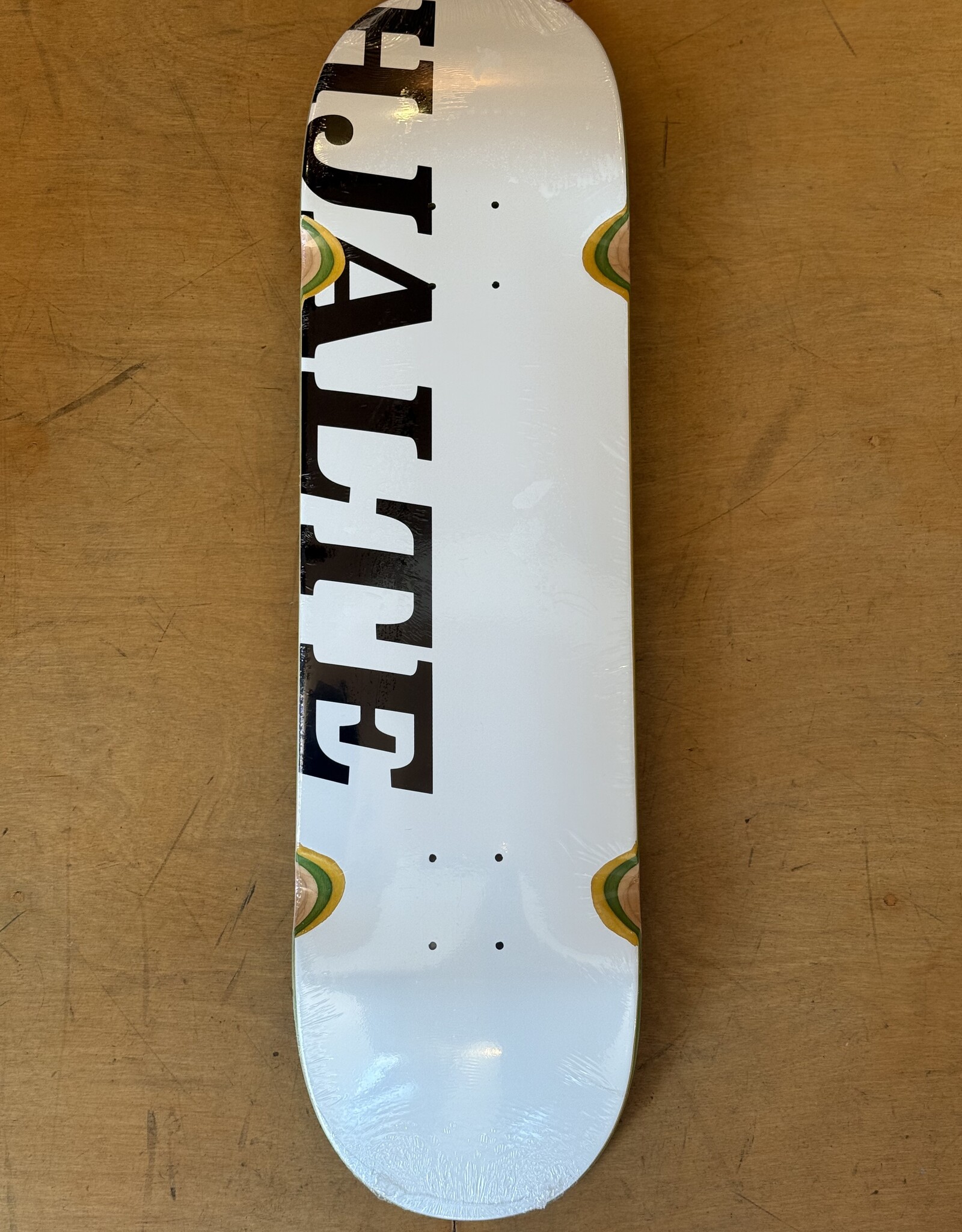 HARDBODY Hjalte Pro Deck White / Black - 8.5 Long