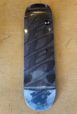 HARDBODY Stacked Logo Deck Black Veneer - 8.5