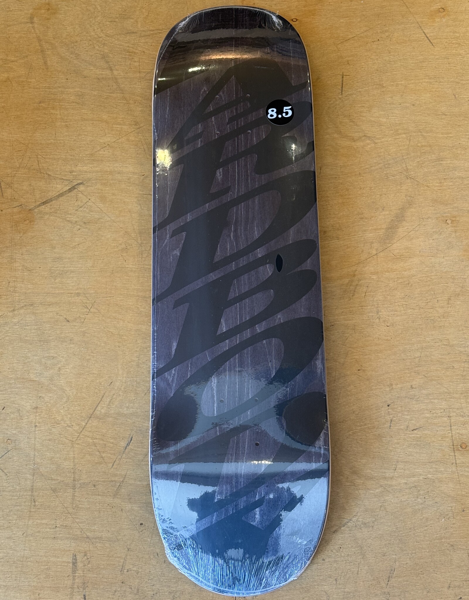 HARDBODY Stacked Logo Deck Black Veneer - 8.5