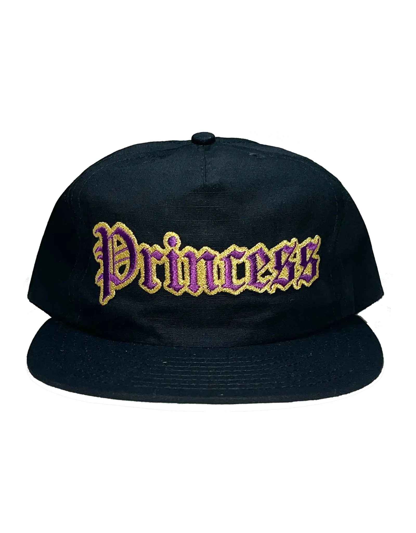 HARDBODY Princess Logo 5 Panel Hat - Black