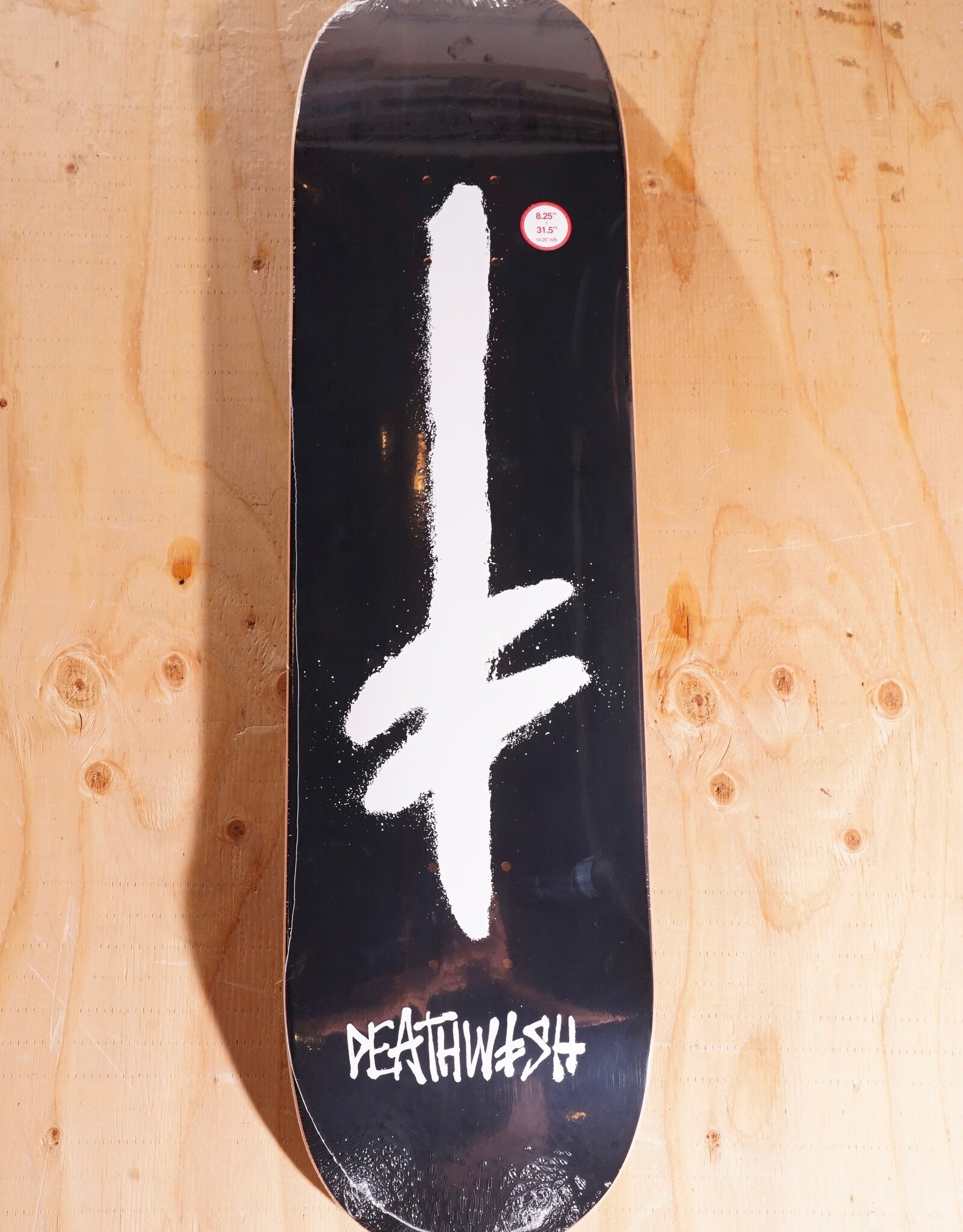 Gang Spray Black/White Deck - 8.25