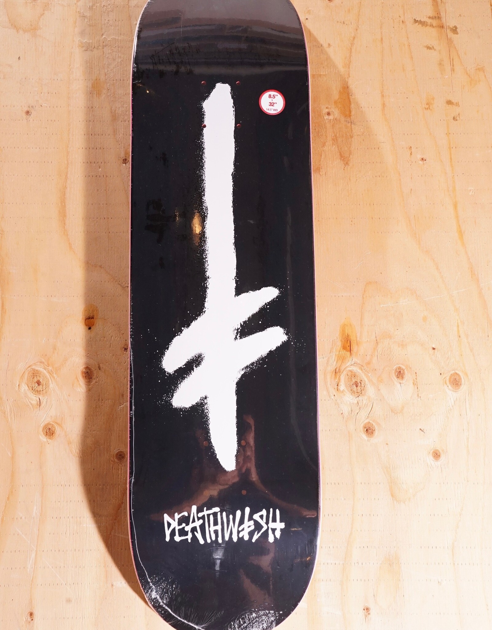 Gang Spray Black/White Deck - 8.5