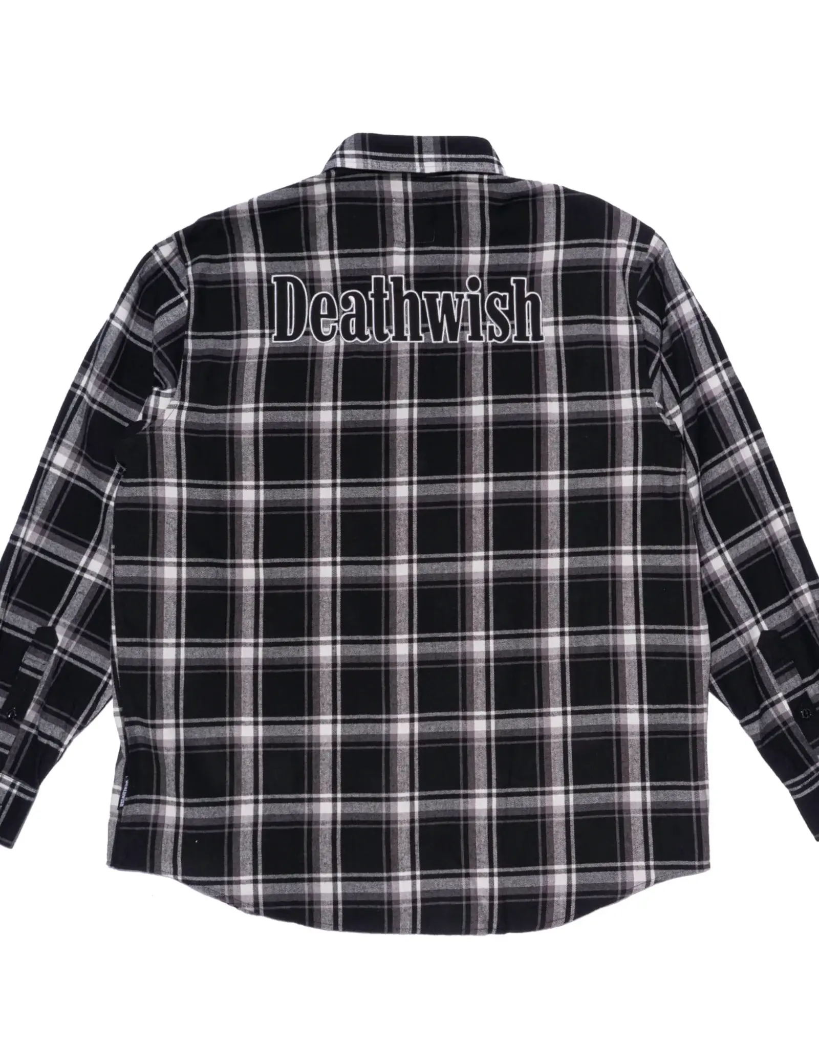 DEATHWISH Classic Flannel - Black/Black