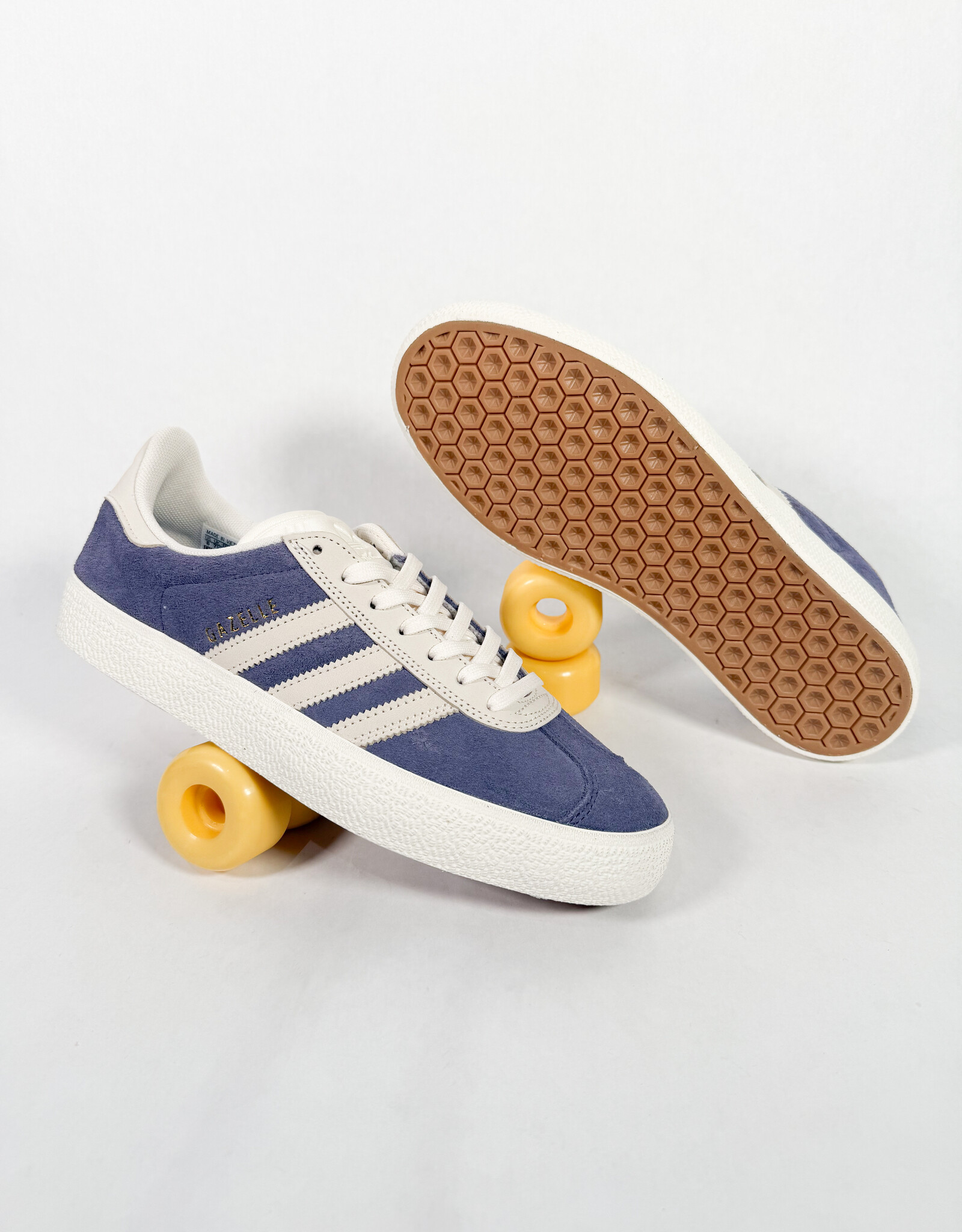 ADIDAS Gazelle ADV - Super Purple / Chalk White / Gold Metallic