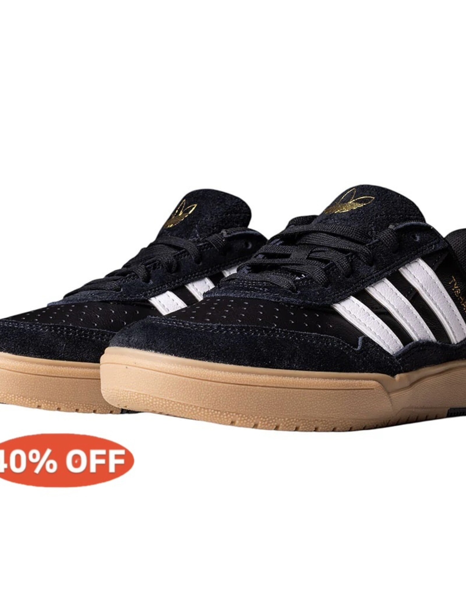 ADIDAS Tyshawn II - Core Black / Cloud White / Gum
