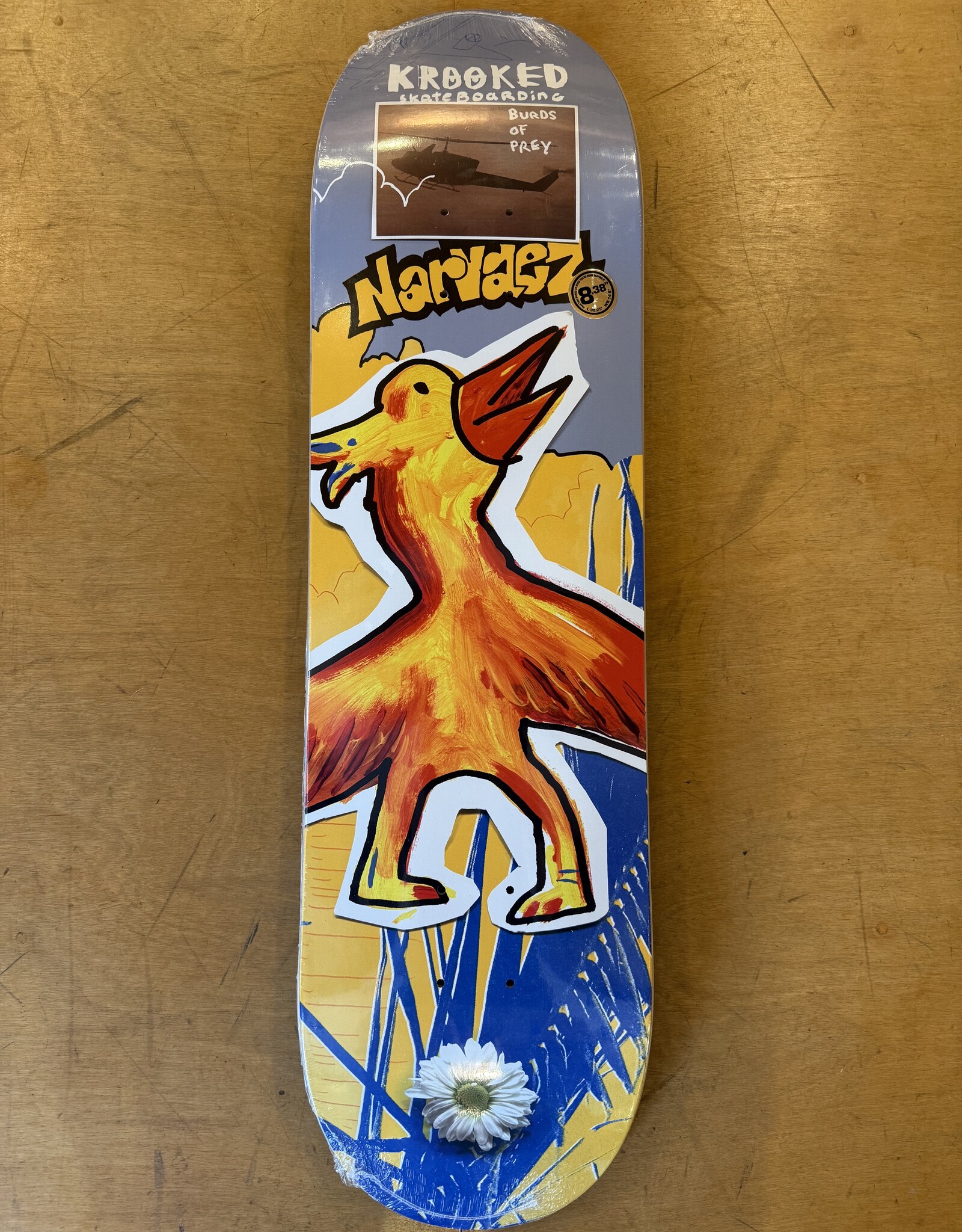 Burds Sam Narvaez Pro Deck - 8.38